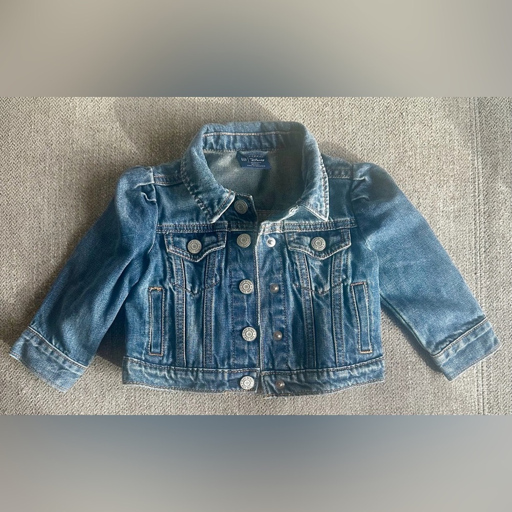 GAP Kids Minnie Mouse Denim Jacket